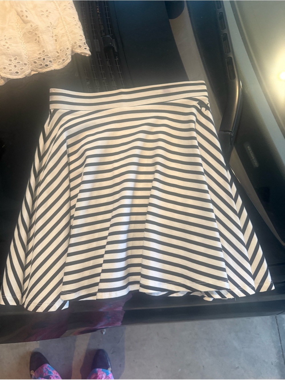 PINK Victoria’s Secret Striped Skater Skirt XS – New With Tags
